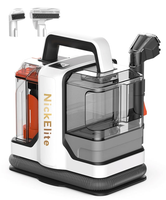 NickElite | Tapijtreiniger - Luxe Model - Plus gratis microvezeldoek